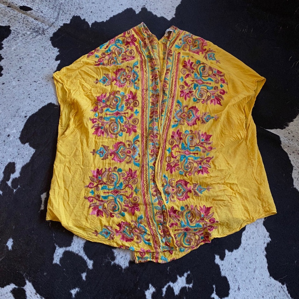Embroidered Kimono